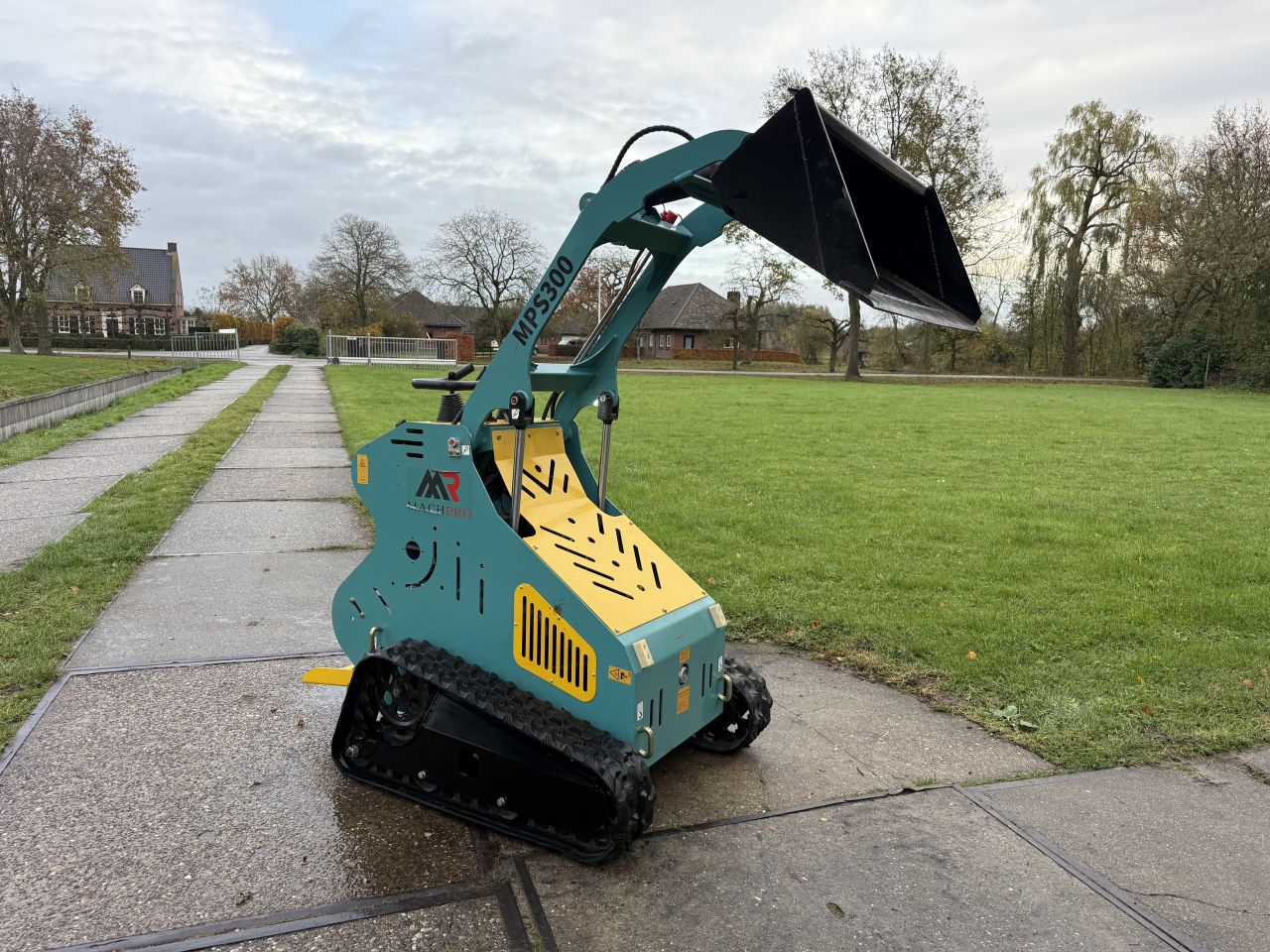 Nieuwe Skidster schranklader op rupsen + extra hydrauliek