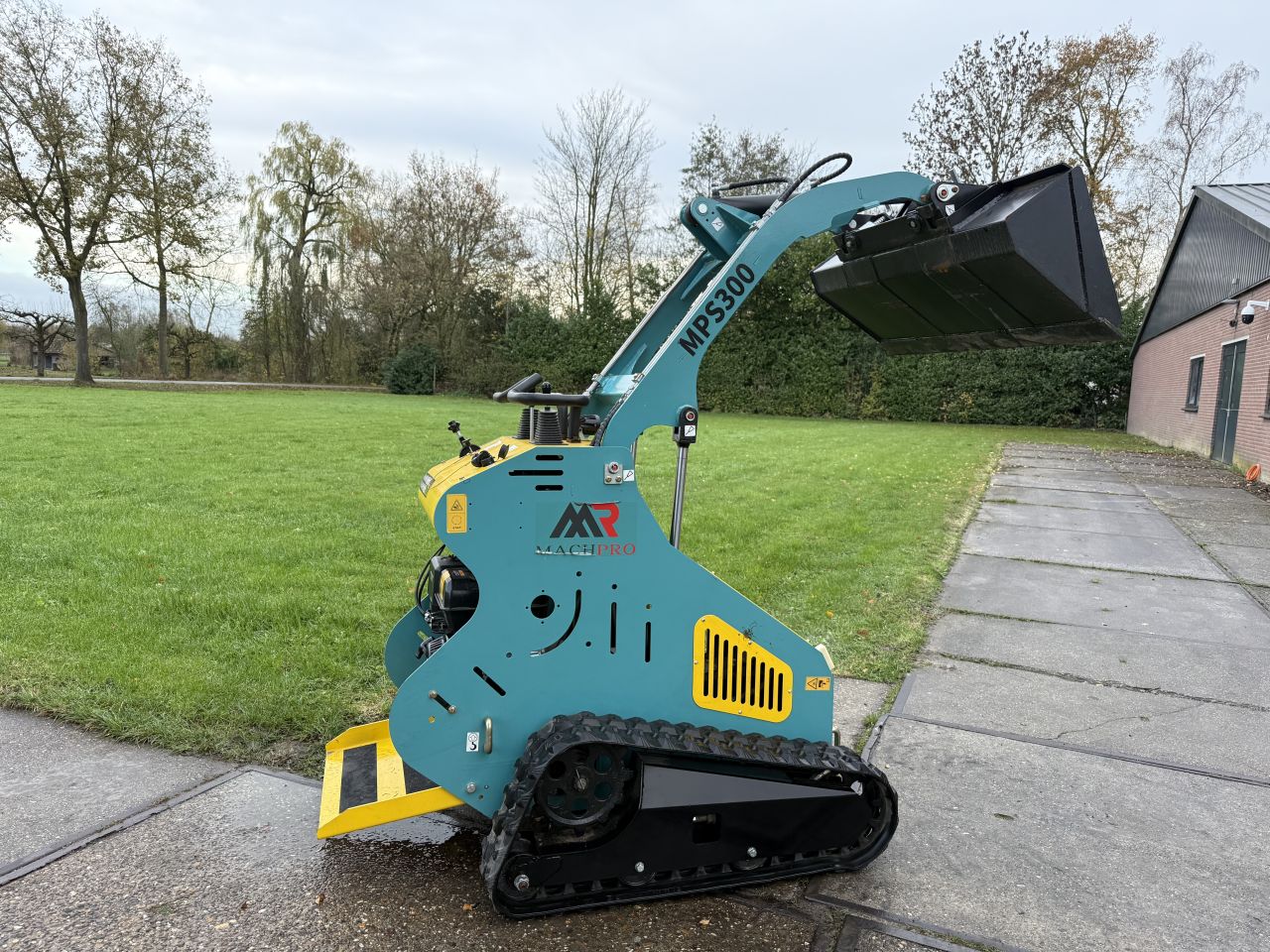 Nieuwe Skidster schranklader op rupsen + extra hydrauliek