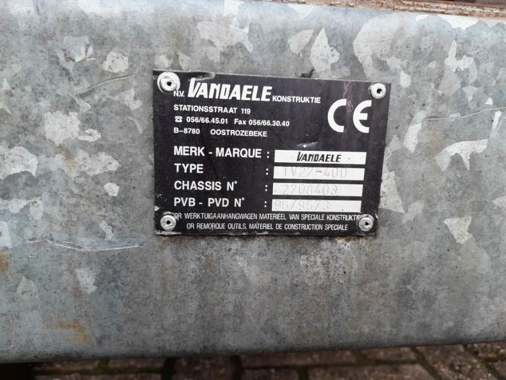 Vandaele TV 27-40 houtversnipperaar snipperaar hakselaar