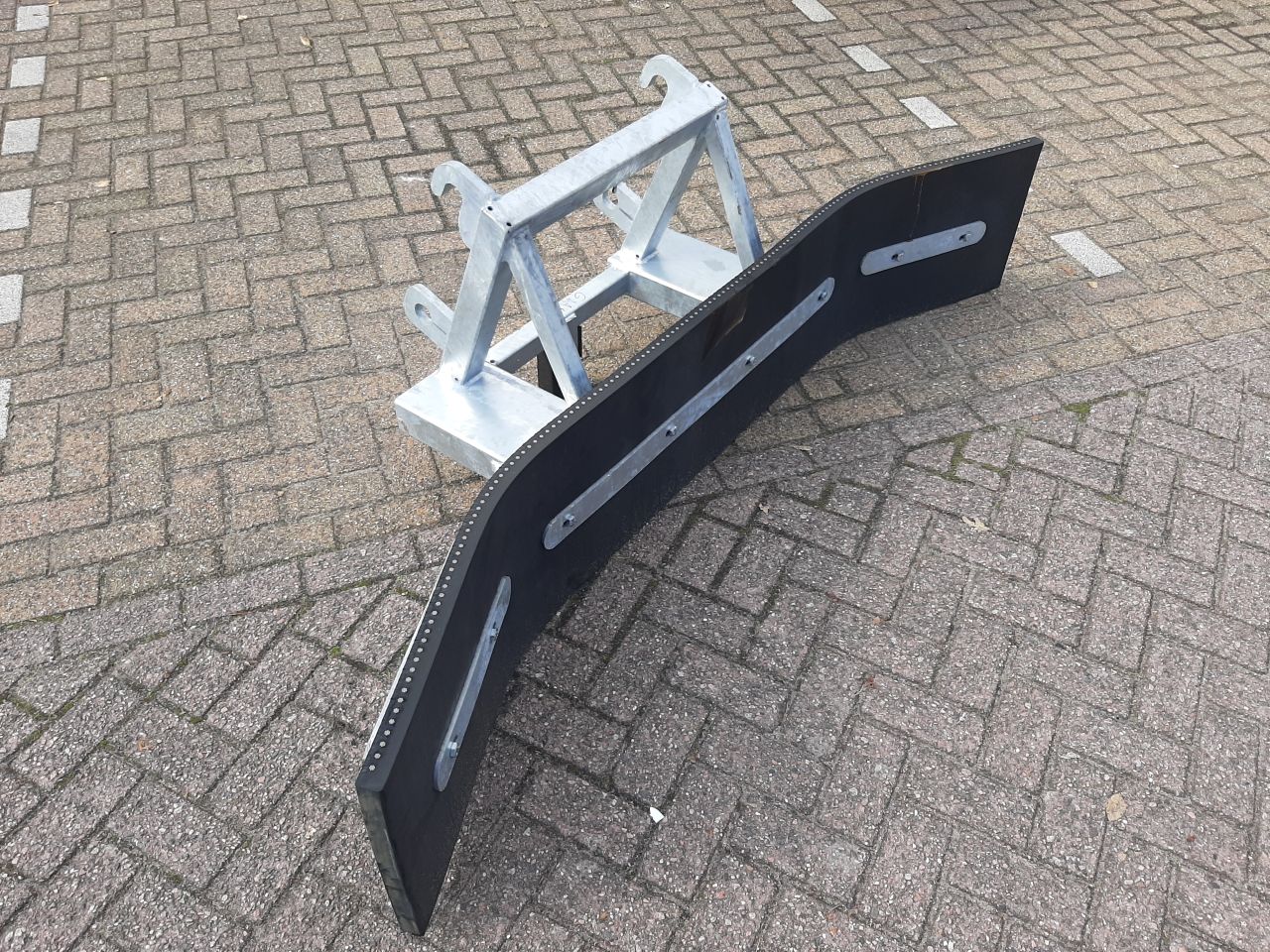 Rubberschuif, mest / sneeuwschuif GiANT aansluiting 2,10m