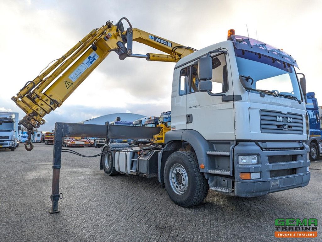 MAN TGA 18.410 4x2 LX Euro3 - MKG HLK225HP 4510KG - RadioGrafisch