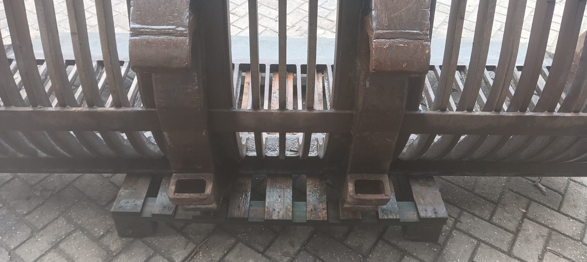 Eurosteel puinbak 2.7m breed / Verachtert snelwissel