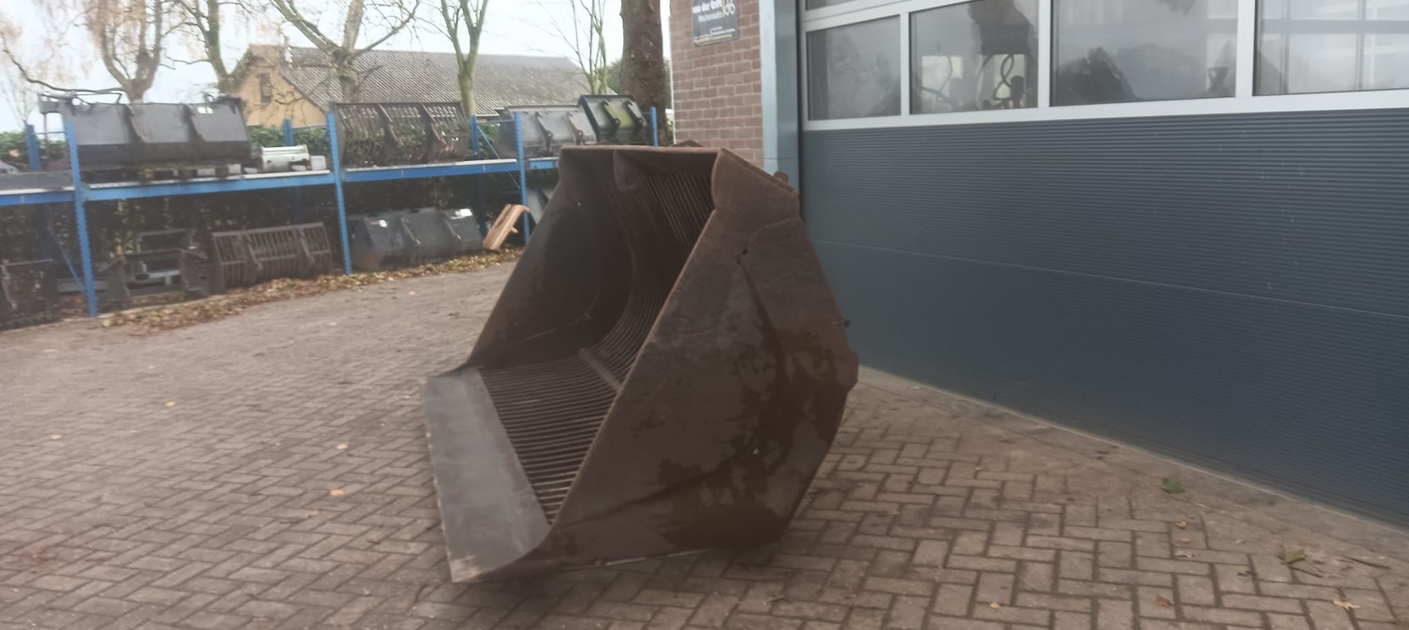 Eurosteel puinbak 2.7m breed / Verachtert snelwissel