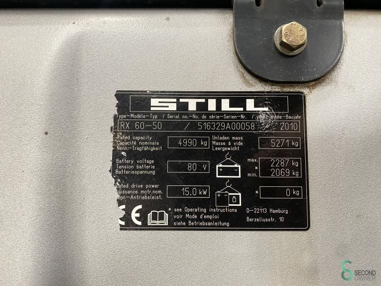 Forklifts Electric Still RX60-50 2010