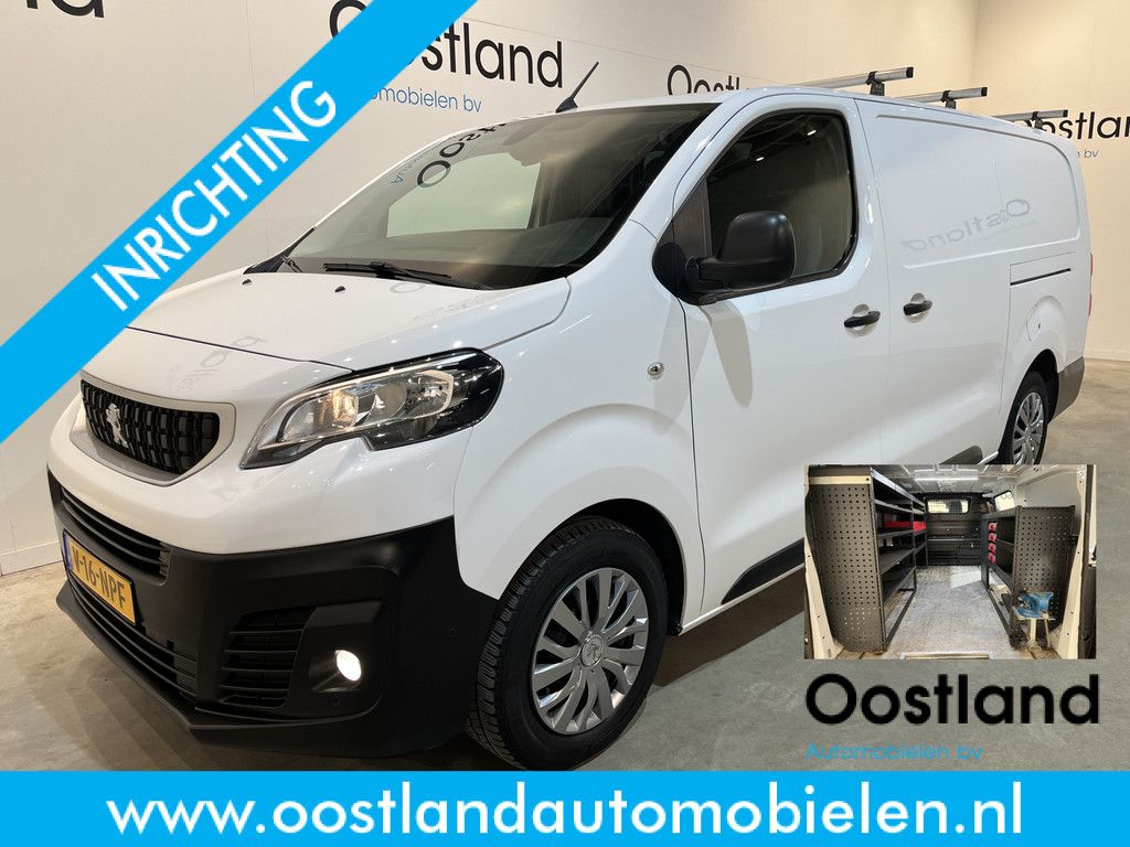 Peugeot Expert 2.0 BlueHDI 120 PK L3 Servicebus / Modul-System Inrichting / Euro 6 / Schuifdeur L + R / Airco / Cruise Control / PDC / Trekhaak / Klep / 88.600 KM !!
