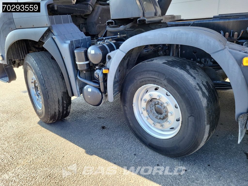 MAN TGS 41.510 8X4 19m3 Meiller tipper Steelsuspension Manual Big-Axle Euro 6