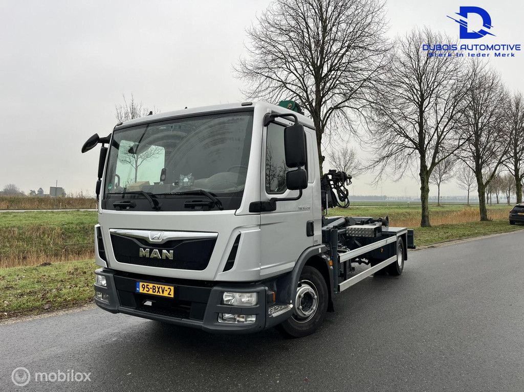 MAN TGL 12/250|HAAKARM|KRAAN|AUTOMAAT|CONTAINERS|SMART TACHO
