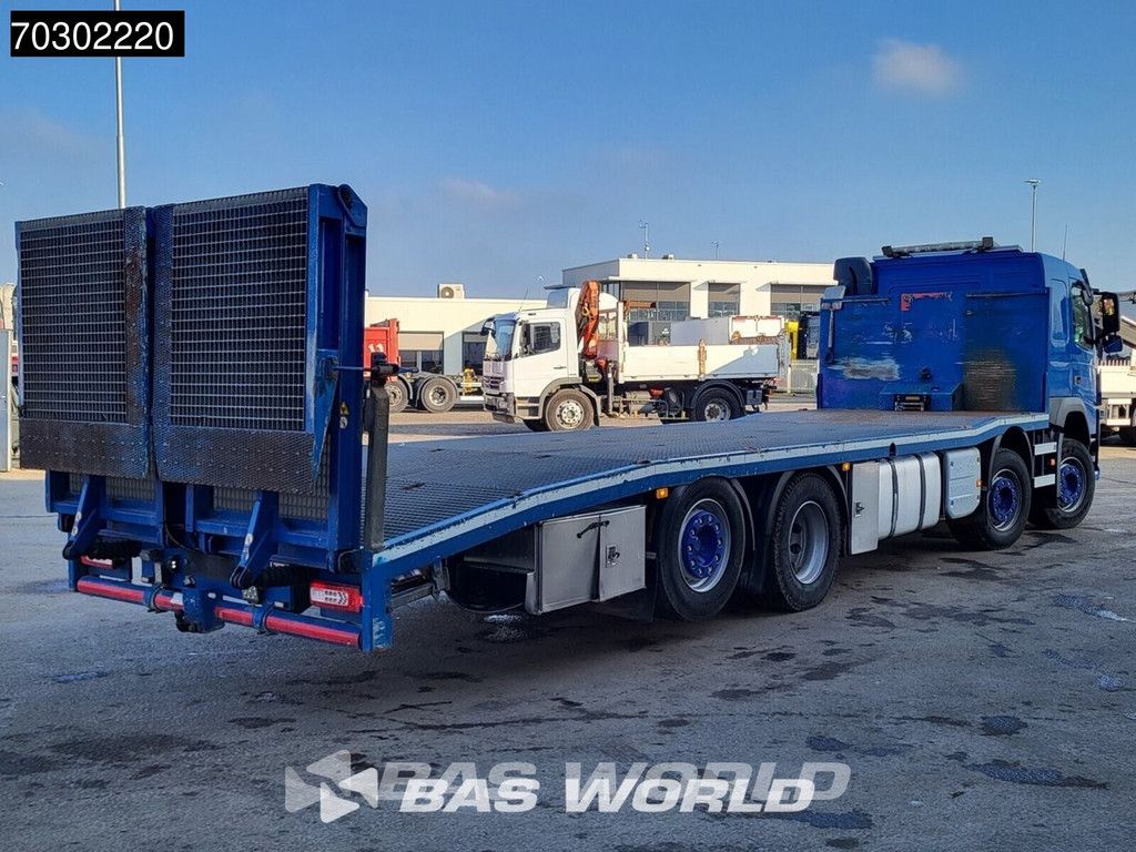 Volvo FM FM 500 8X2 Machine transporter Winch Lift-Axle Automatic Euro 6