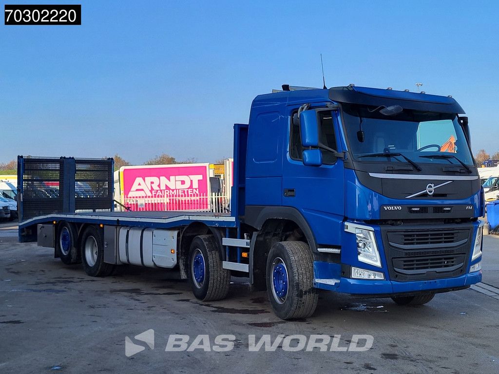 Volvo FM FM 500 8X2 Machine transporter Winch Lift-Axle Automatic Euro 6