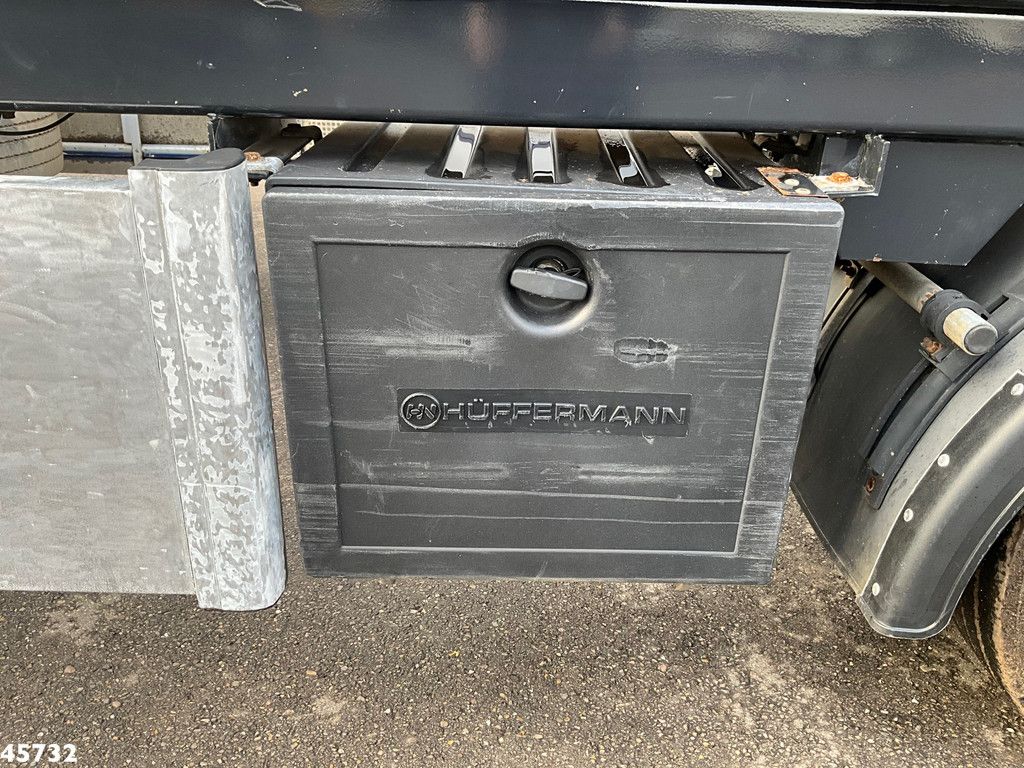 Huffermann 2-assige container aanhangwagen