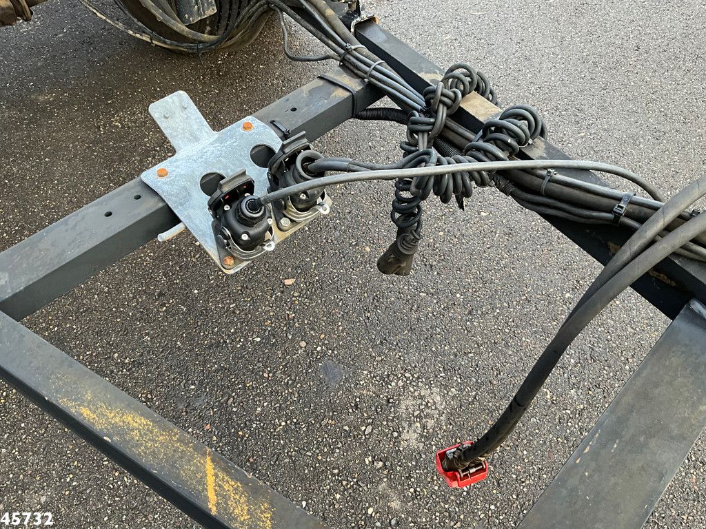 Huffermann 2-assige container aanhangwagen