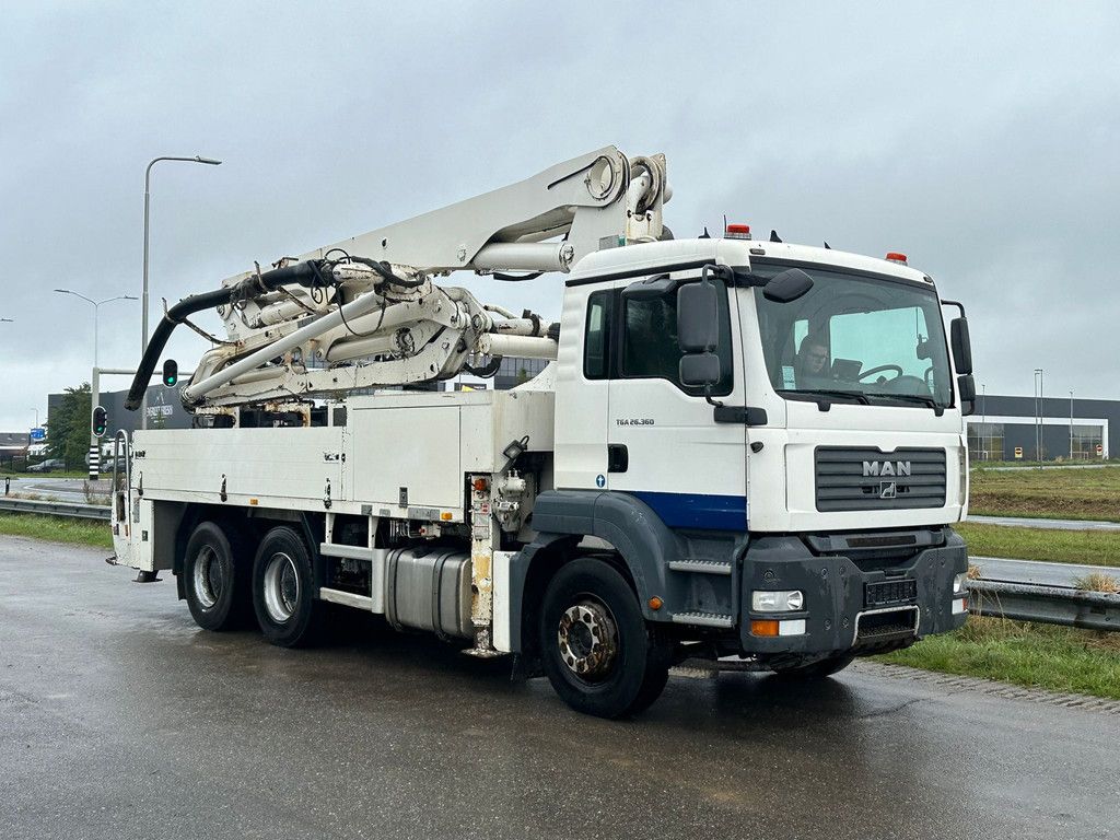 MAN TGA 26.360 6x4 with Putzmeister BSF24-4.16 24m Concrete Pump