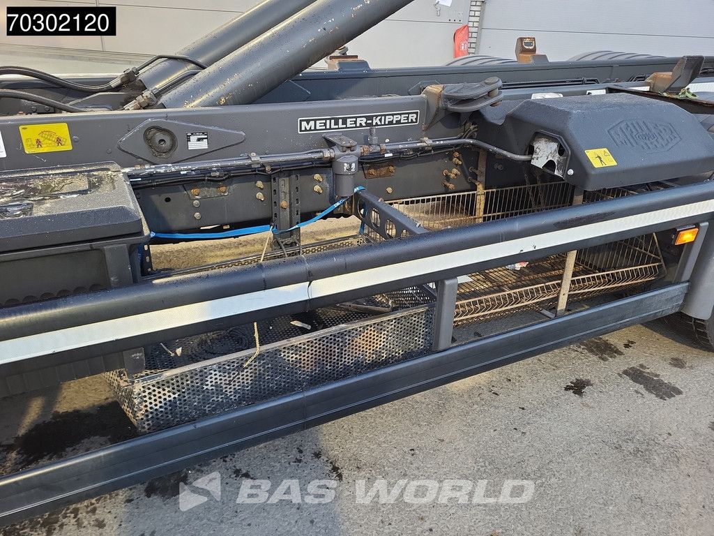 Scania G410 6X2 20t Meiller Hook Lift+Steering Axle Retarder Euro 6