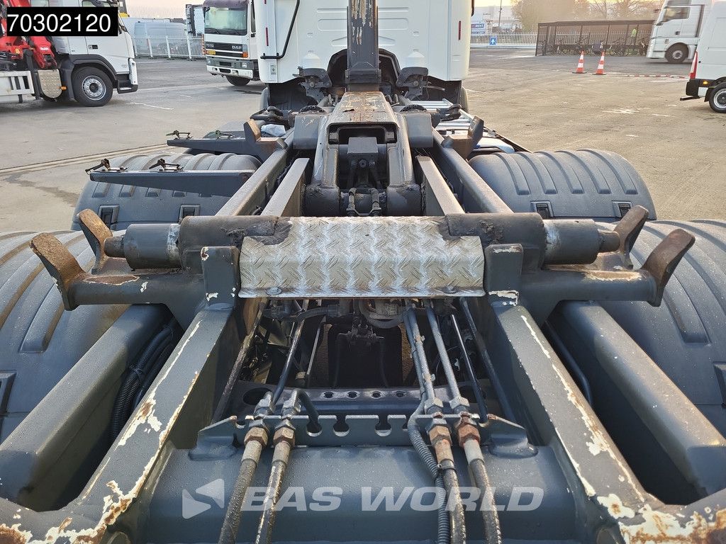 Scania G410 6X2 20t Meiller Hook Lift+Steering Axle Retarder Euro 6