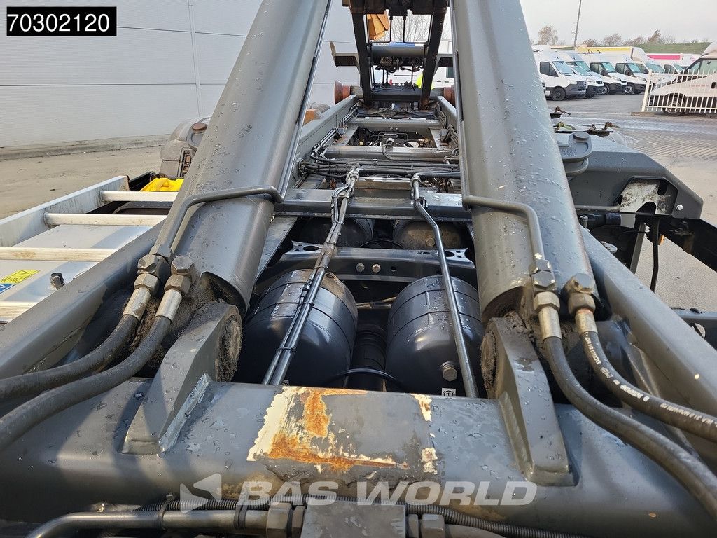 Scania G410 6X2 20t Meiller Hook Lift+Steering Axle Retarder Euro 6