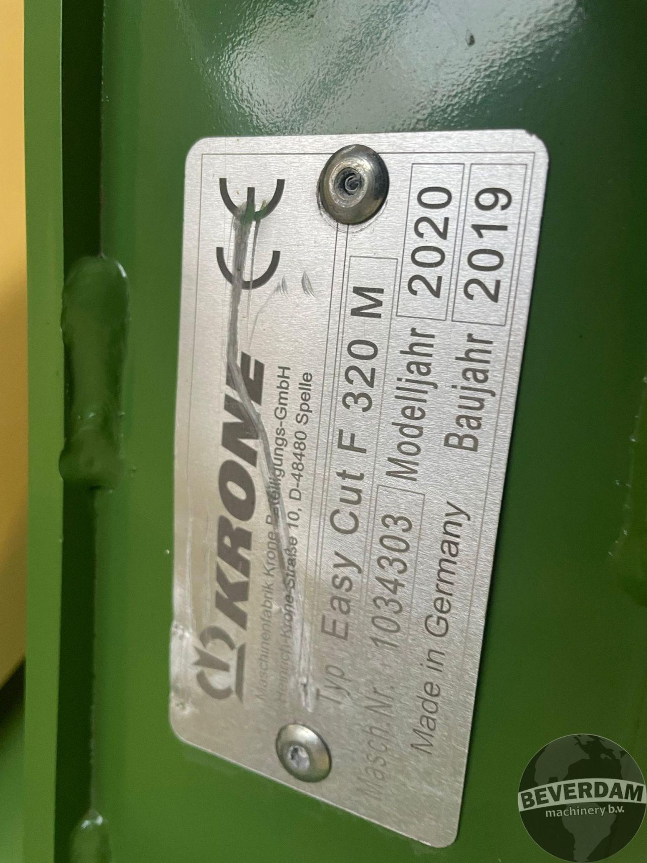 Krone F320M Push