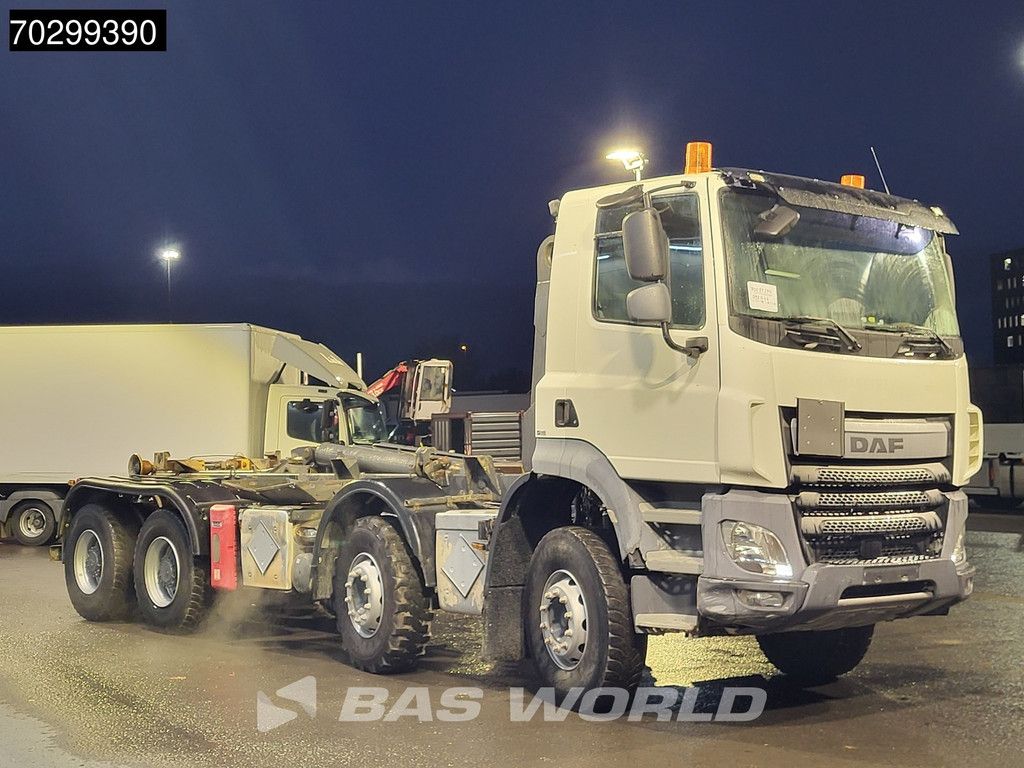DAF CF 510 8X4 25t Dalby Hook Full Steel Manual Retarder Big-Axle Euro 6