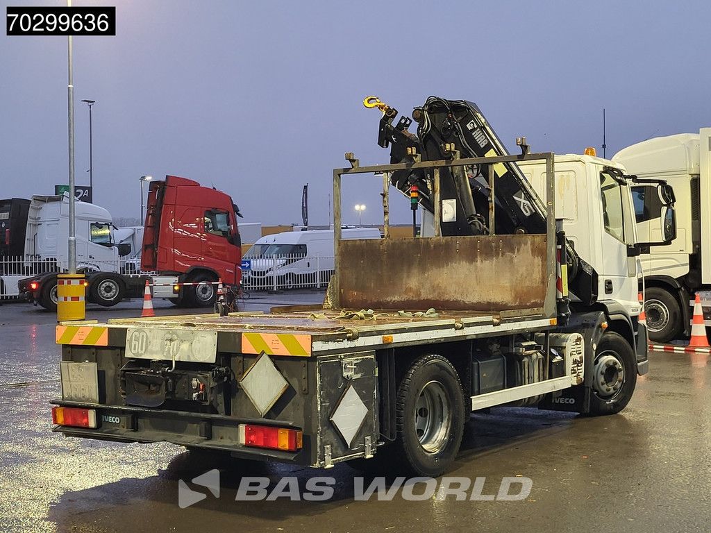 Iveco Eurocargo 160E280 4X2 Hiab 111 HIDUO Kran Crane Manual Euro 4