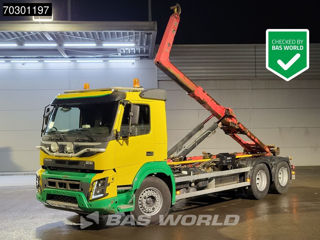 Volvo FMX FMX 410 6X4 21tons HIAB XR21S59 containersystem Automatic Euro 6