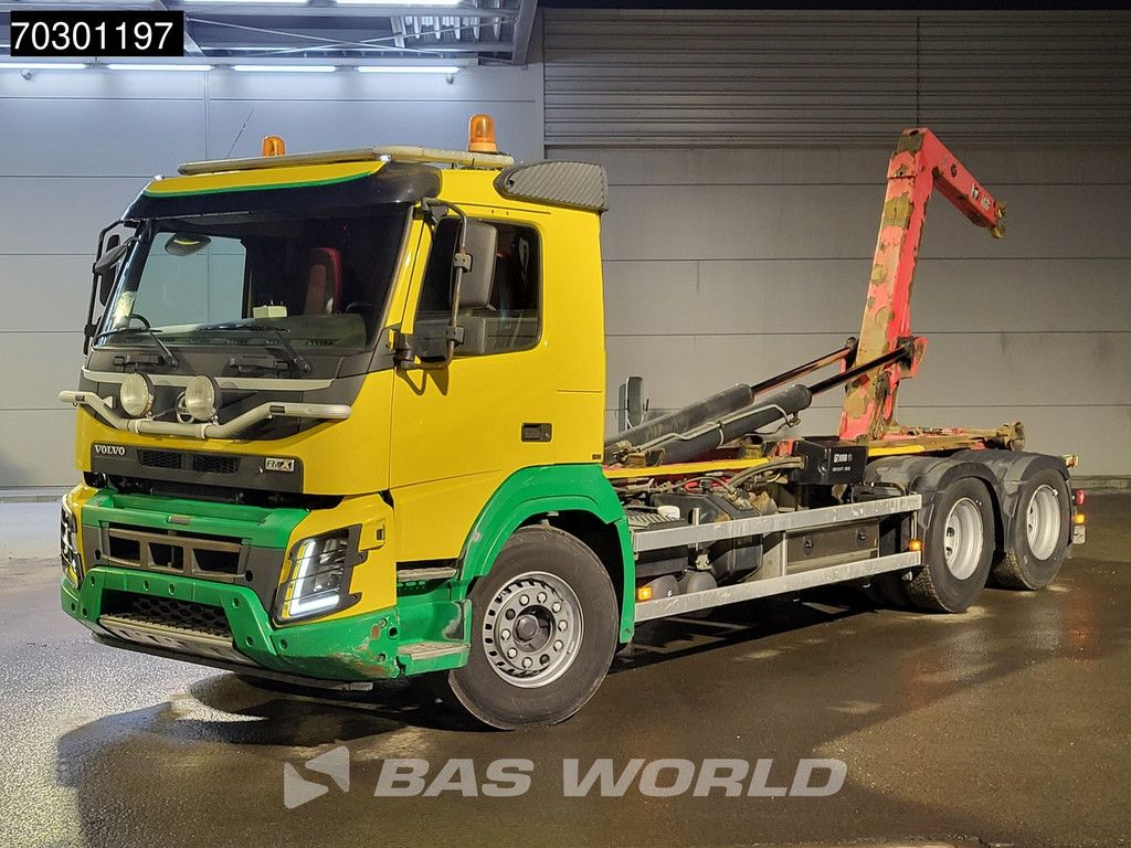 Volvo FMX FMX 410 6X4 21tons HIAB XR21S59 containersystem Automatic Euro 6