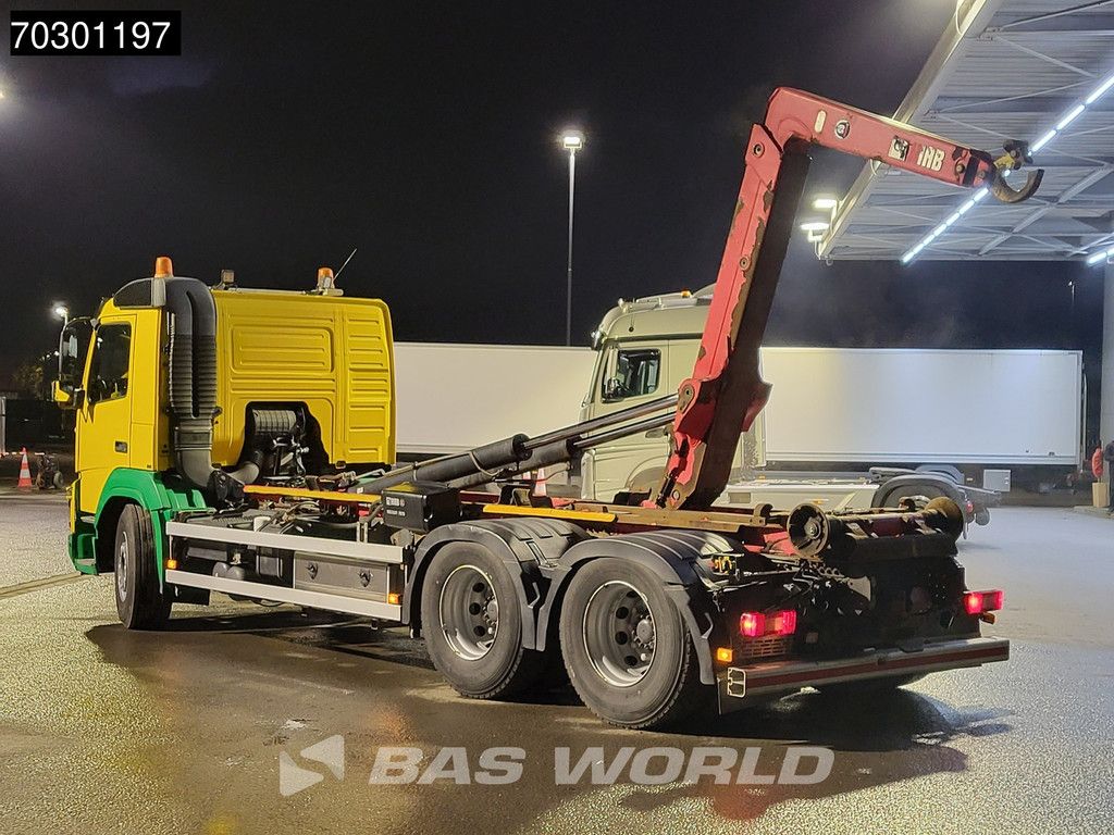 Volvo FMX FMX 410 6X4 21tons HIAB XR21S59 containersystem Automatic Euro 6