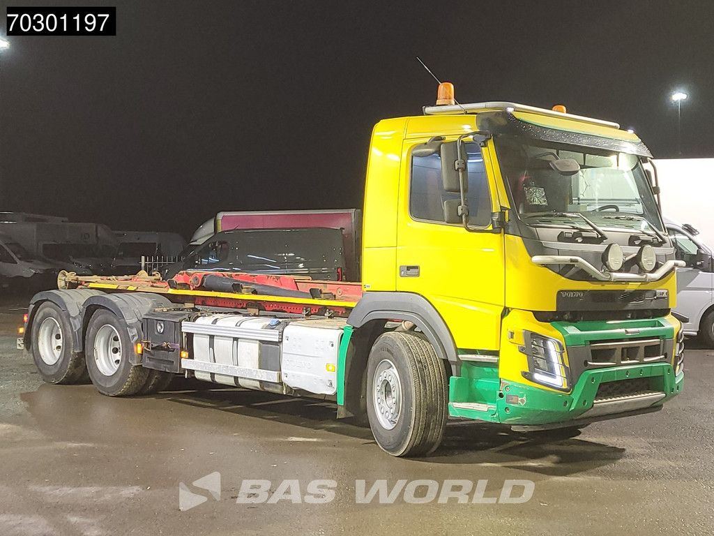 Volvo FMX FMX 410 6X4 21tons HIAB XR21S59 containersystem Automatic Euro 6