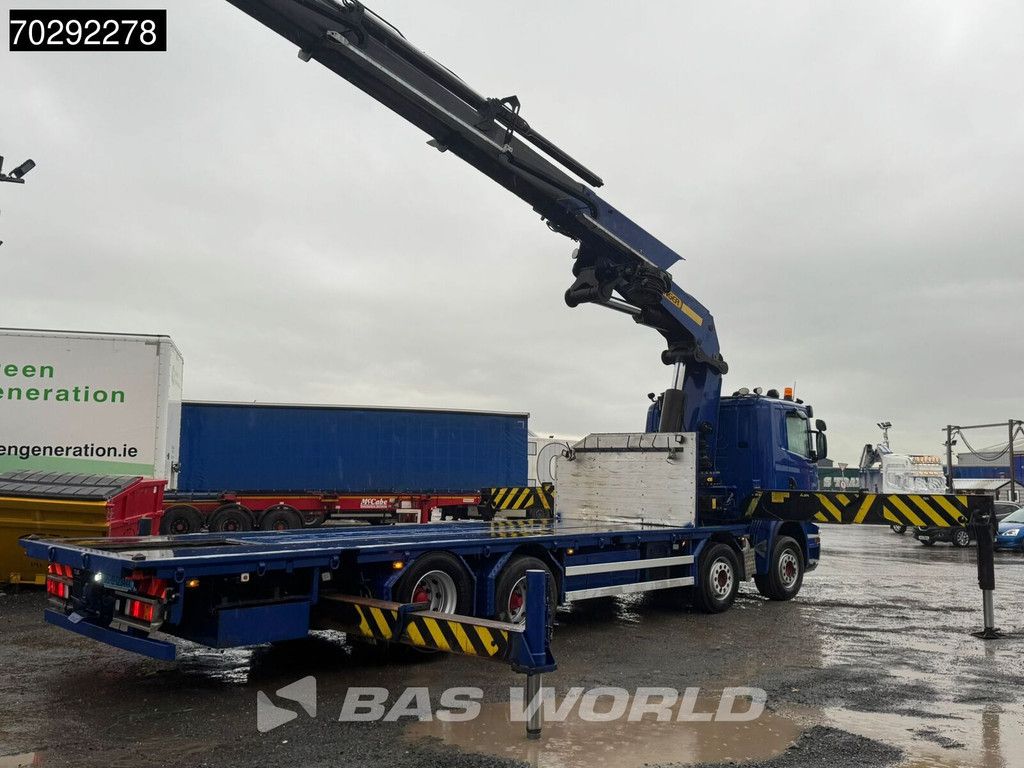 Scania R420 8X2 Palfinger PK100002 Crane Kran + PJ170 JIB Lift Axle Euro 4