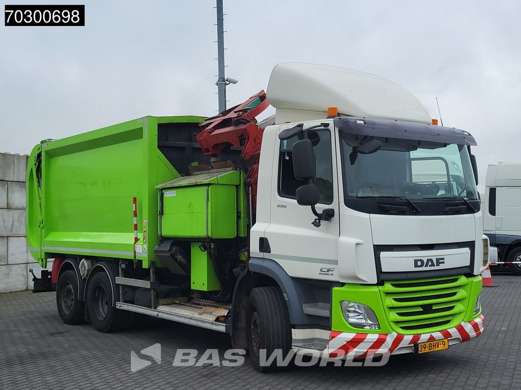 DAF CF CF 290 6X2 VDL Translift Sideloader Plus Duo FS Steering axle Automatic Euro 6