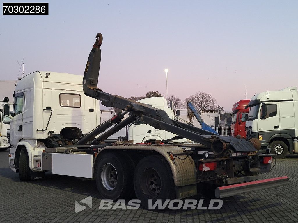 Scania G450 6X2 HIAB XR21Z59 containersystem 3-pedals Retarder Lift-Axle Euro 6