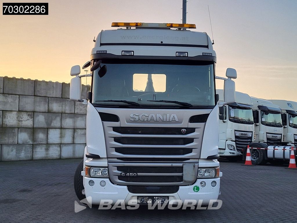 Scania G450 6X2 HIAB XR21Z59 containersystem 3-pedals Retarder Lift-Axle Euro 6