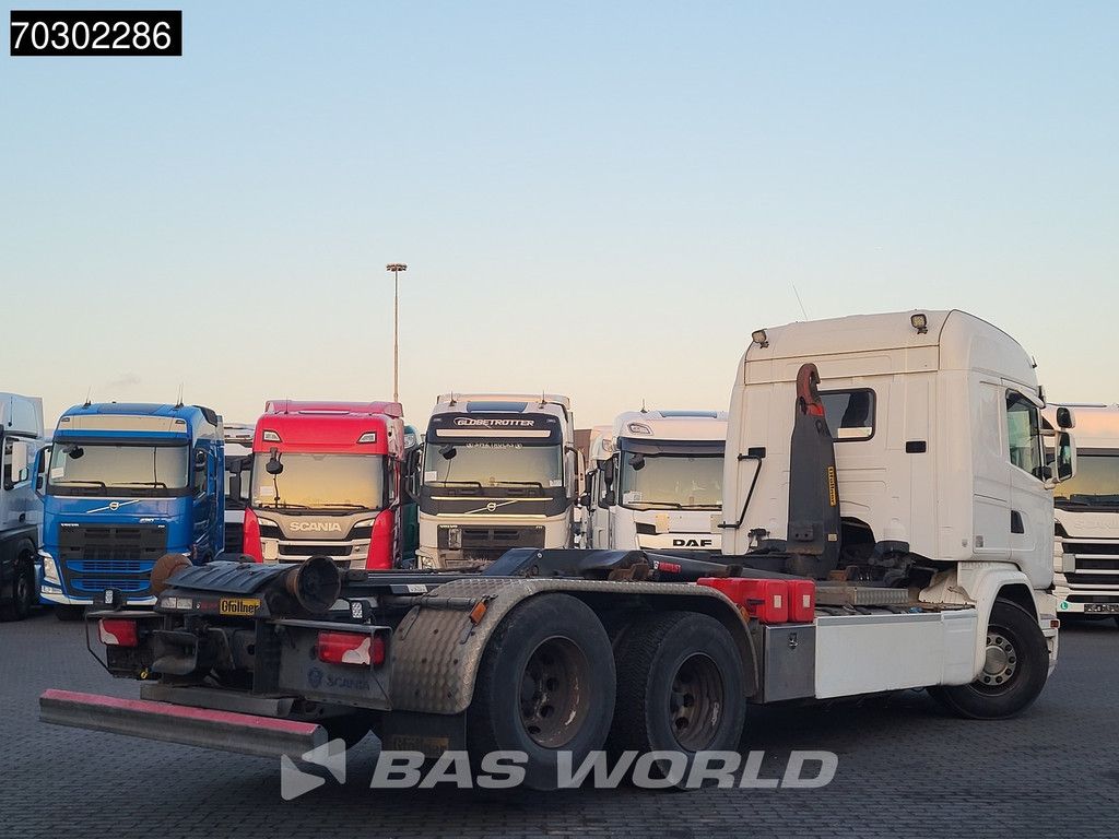 Scania G450 6X2 HIAB XR21Z59 containersystem 3-pedals Retarder Lift-Axle Euro 6