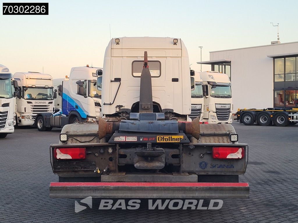 Scania G450 6X2 HIAB XR21Z59 containersystem 3-pedals Retarder Lift-Axle Euro 6