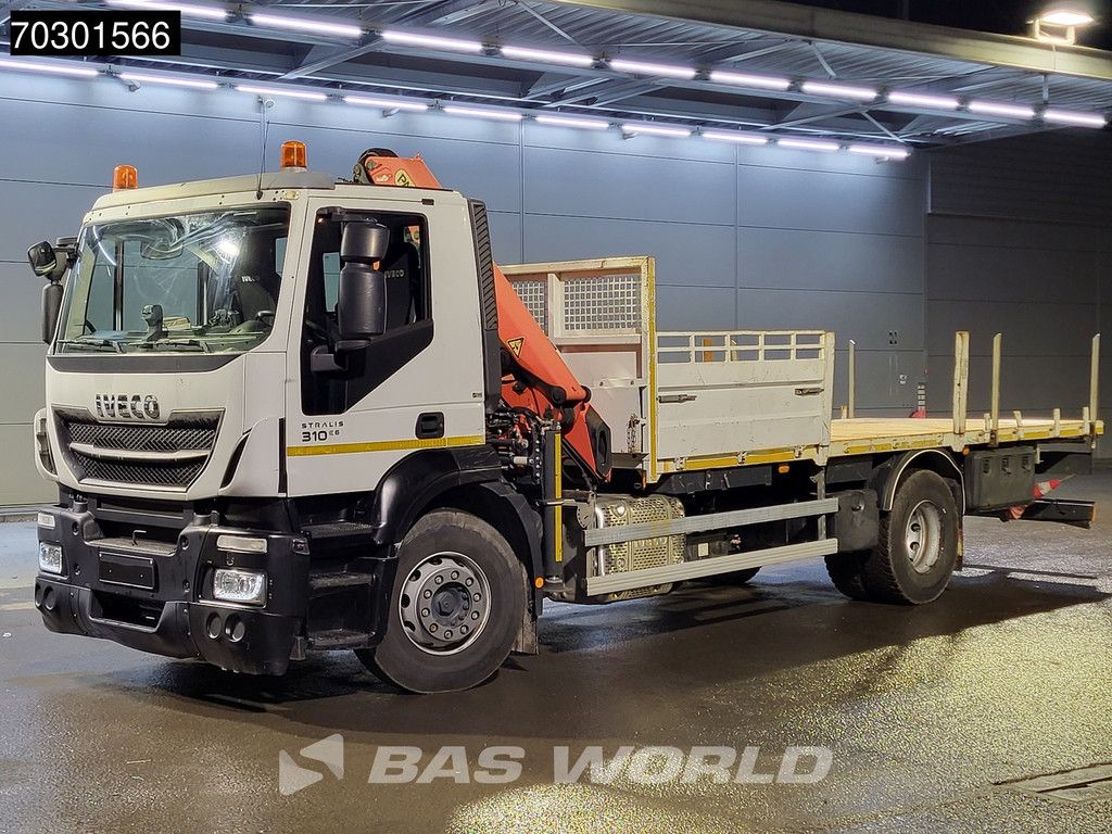 Iveco Stralis 310 4X2 Palfinger PK 12002 EH Kran Crane Steelsuspension Automatic Euro 6
