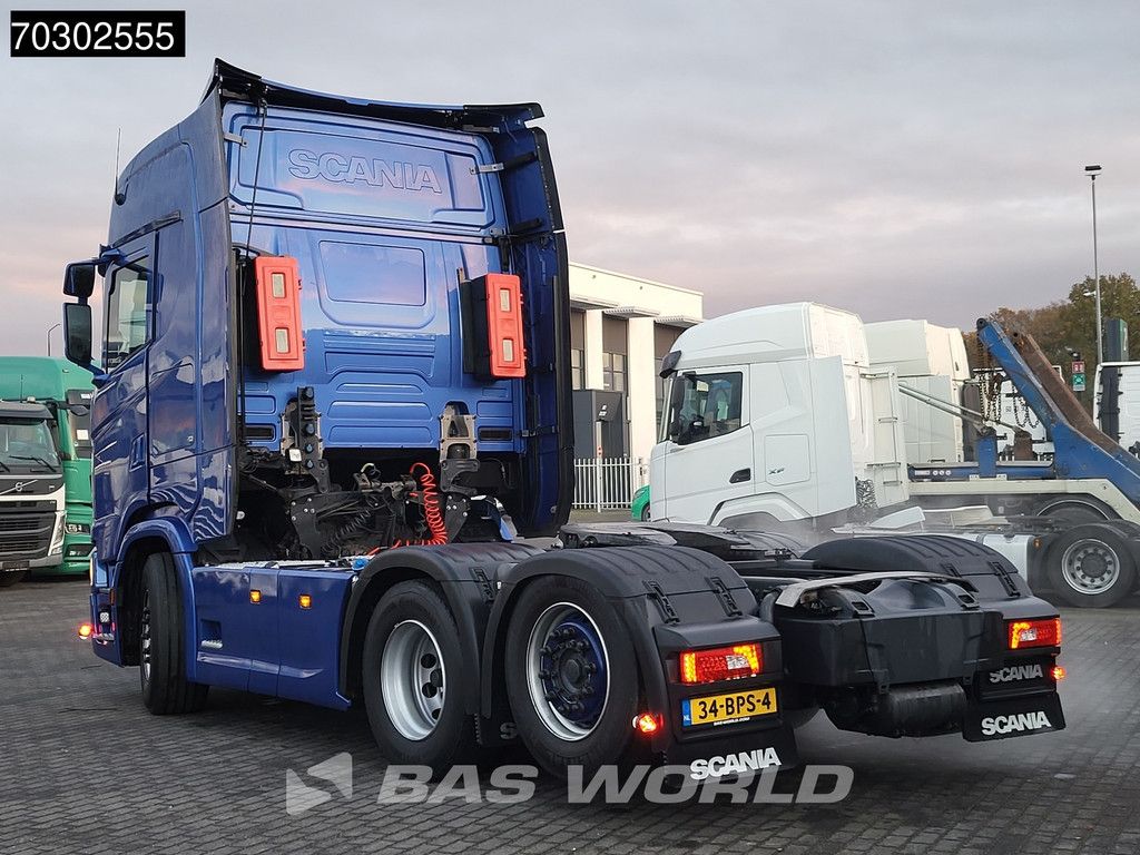 Scania S500 6X2 WB320!NL-Truck APK 09-2026 2xTanks Leder