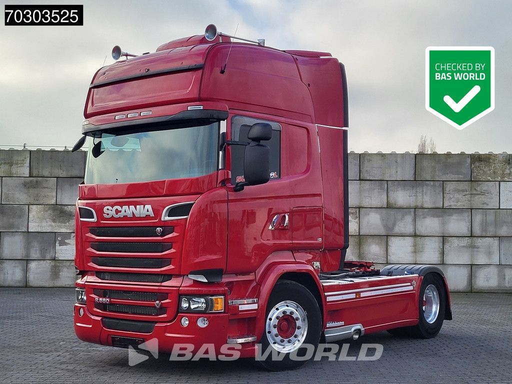 Scania R R520 4X2 Retarder Full-Air 2xTanks Hydraulik Alcoa's Standklima