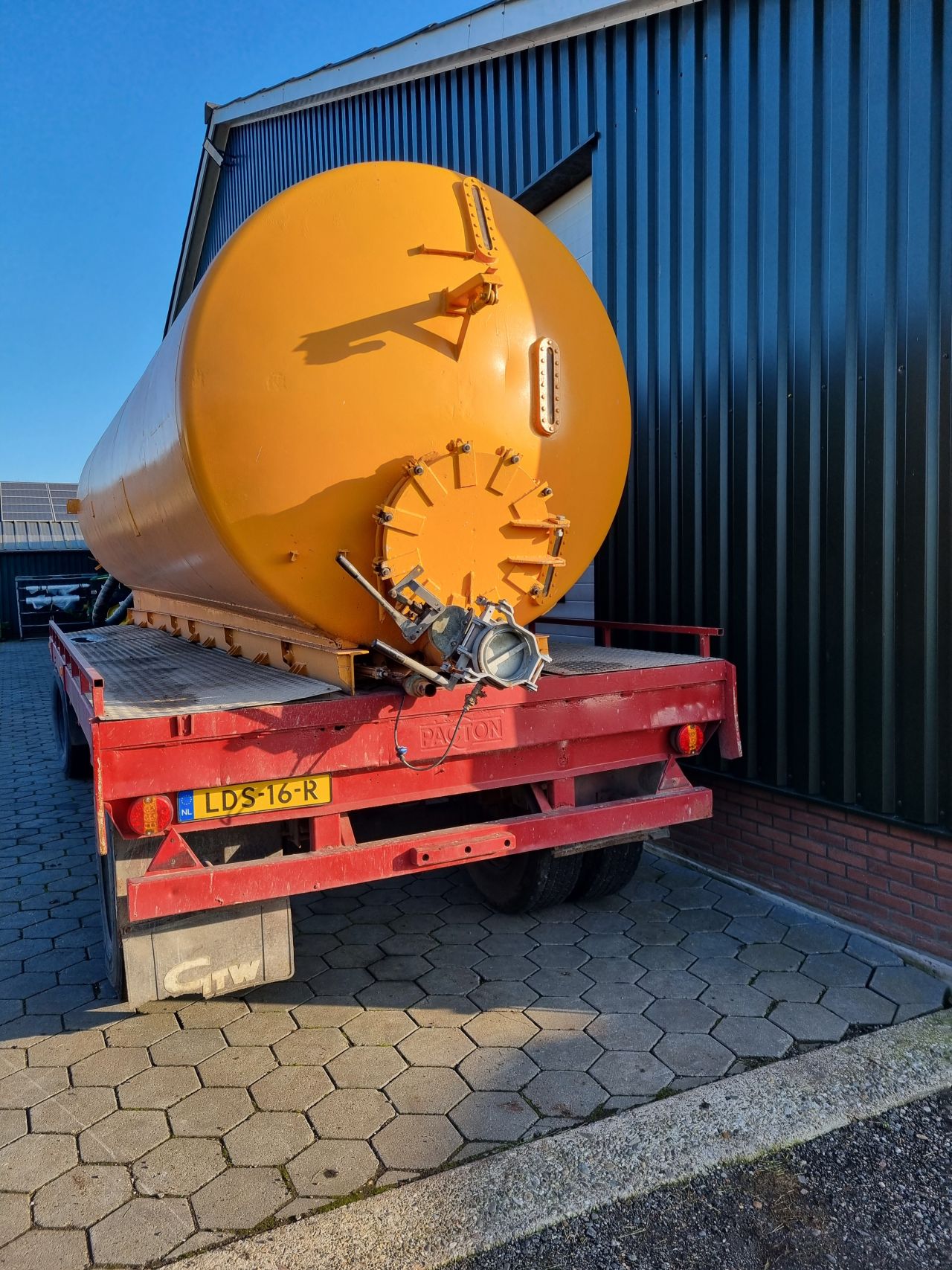 Transporttank/mesttank/giertank 18m3