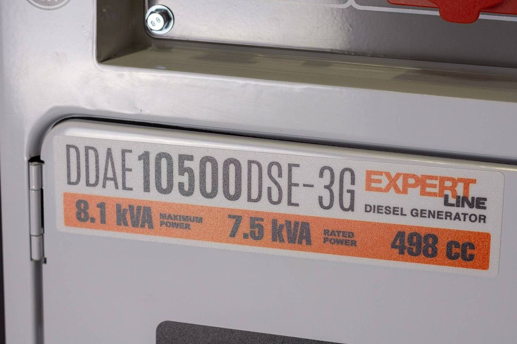 4x Generator Daewoo DDAE10500DSE-3G Diesel 8.1kVA New