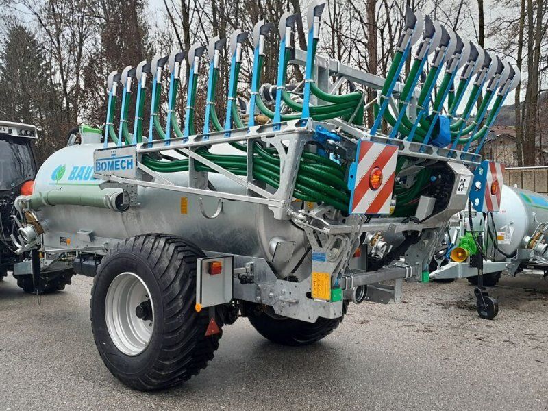 Bauer Vakuumfass V 63 mit Bomech Schleppschuhverteiler