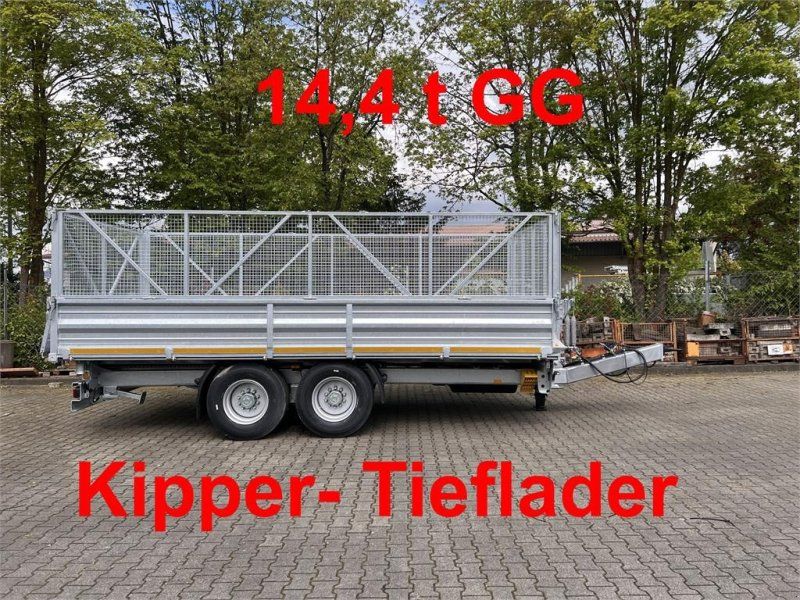 Möslein TTD 14 5,70 14 t Tandem- Kipper Tieflader 5,70