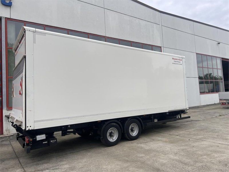 Möslein TK0105D-L Weiß Tandem Koffer, Ladebordwand + Durc