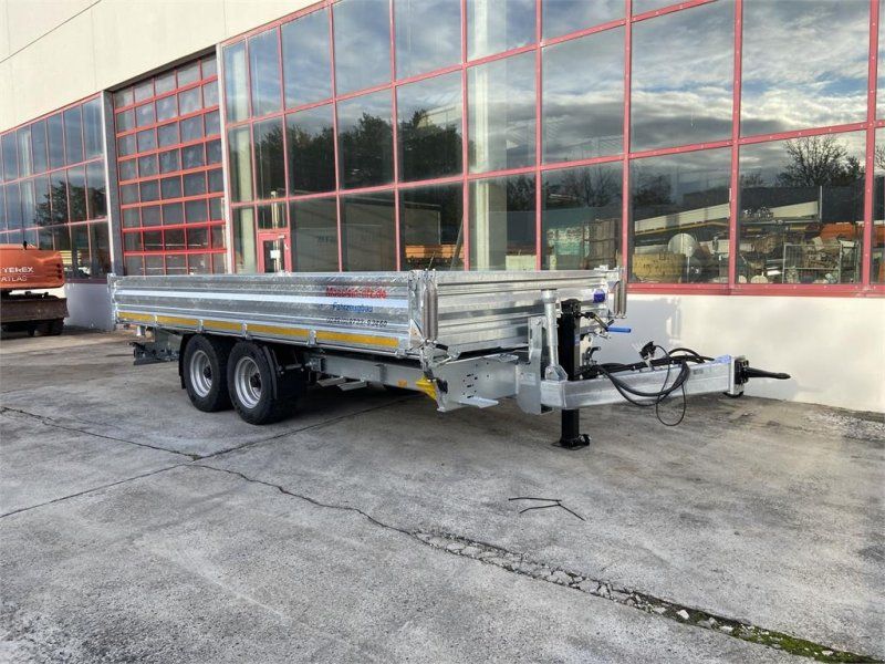 Möslein TTD 11 Breite Reifen Kipper Tieflader, Breite Rei