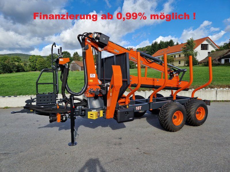 MTM 10T 9,20m Kran lbremse Hydraulische Bremse Dpelrohrrahme