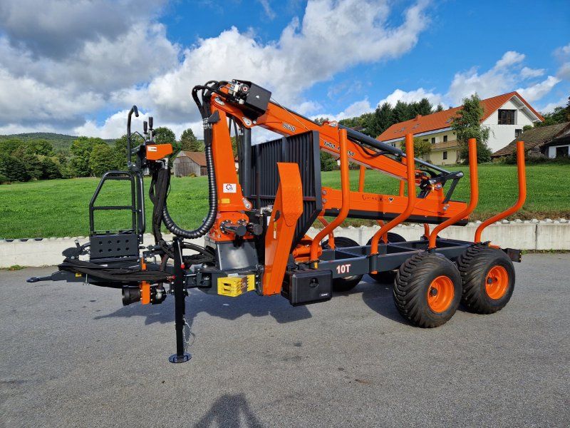 MTM 10T 9,20m Kran lbremse Hydraulische Bremse Dpelrohrrahme