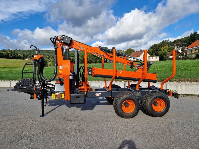 MTM 10T 9,20m Kran lbremse Hydraulische Bremse Dpelrohrrahme