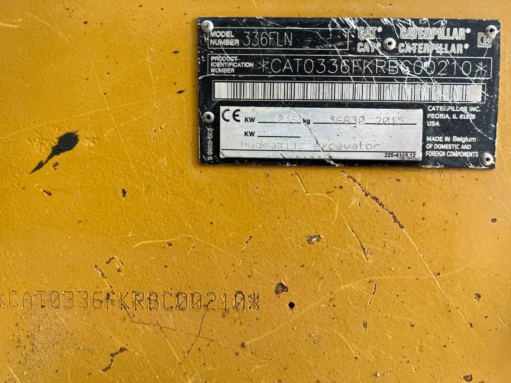 CAT 336F LN