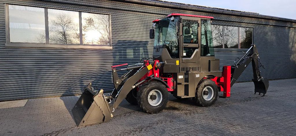 Wolf plus power HQ15-10 laad graaf cmbie backhoe