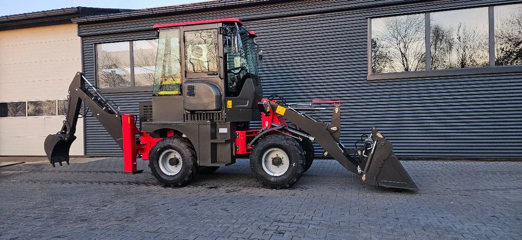 Wolf plus power HQ15-10 laad graaf cmbie backhoe