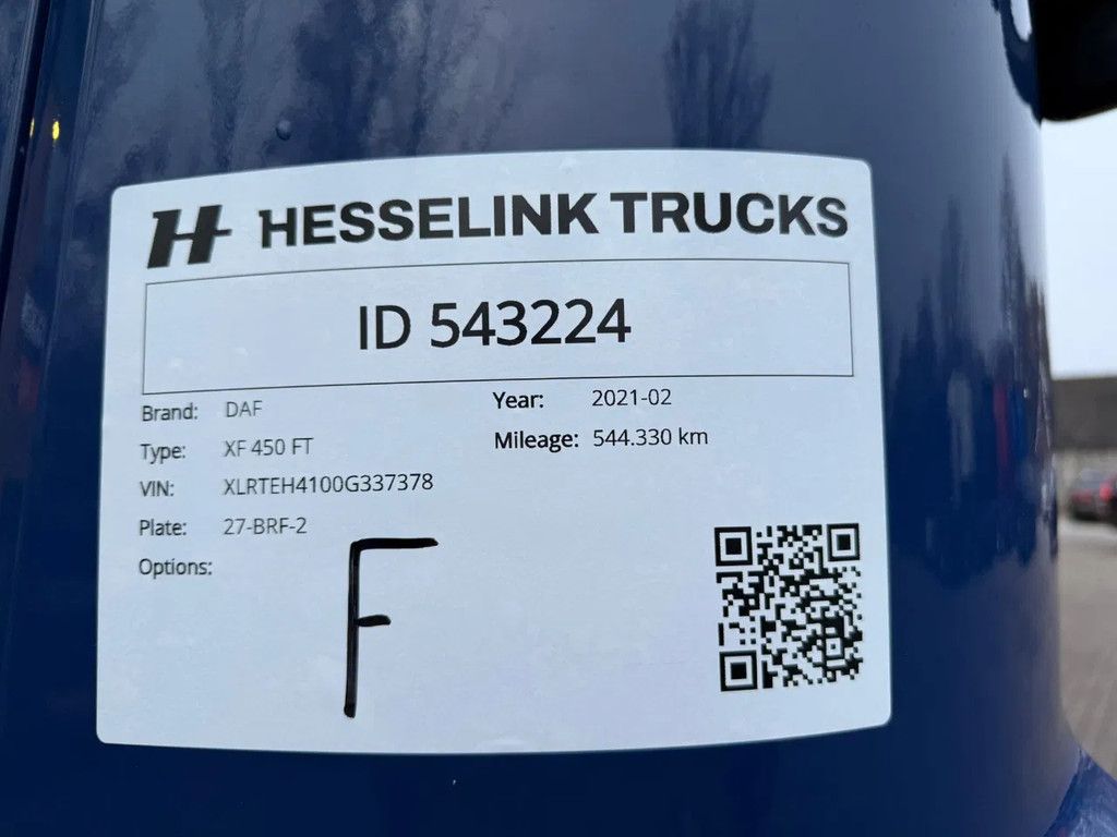 DAF XF 450 SSC Super Space LED Standairco Leer NL Truck APK 02-2026