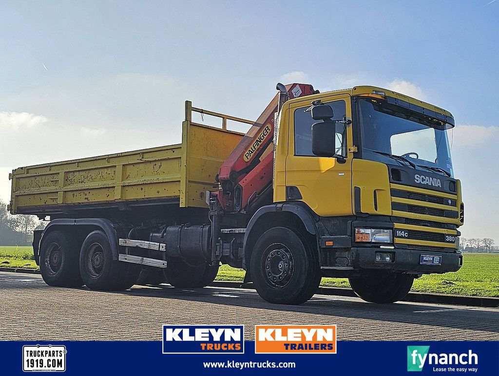 SCANIA P114.380 6x4 palfinger