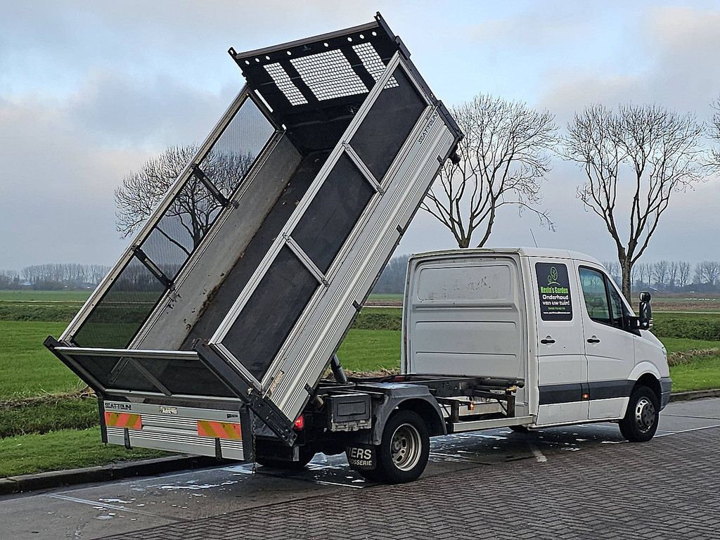 MERCEDES-BENZ SPRINTER 518 dub.cab kipper v6